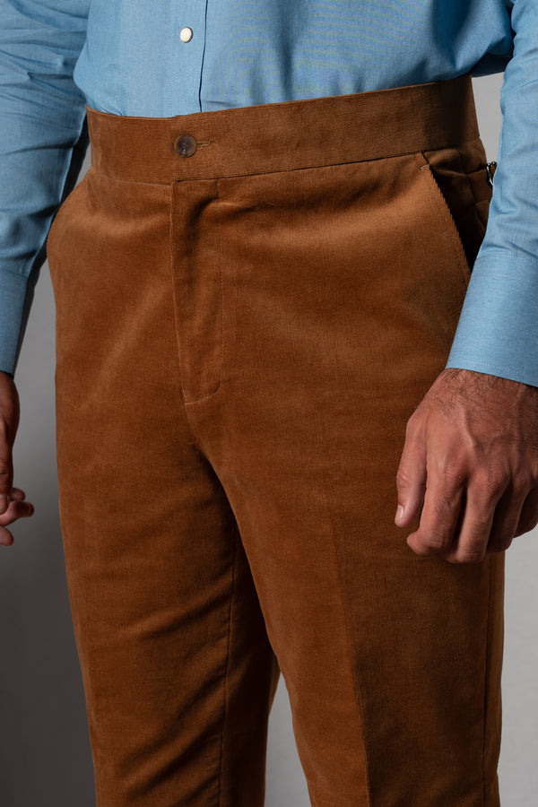 Beige Corduroy Pants