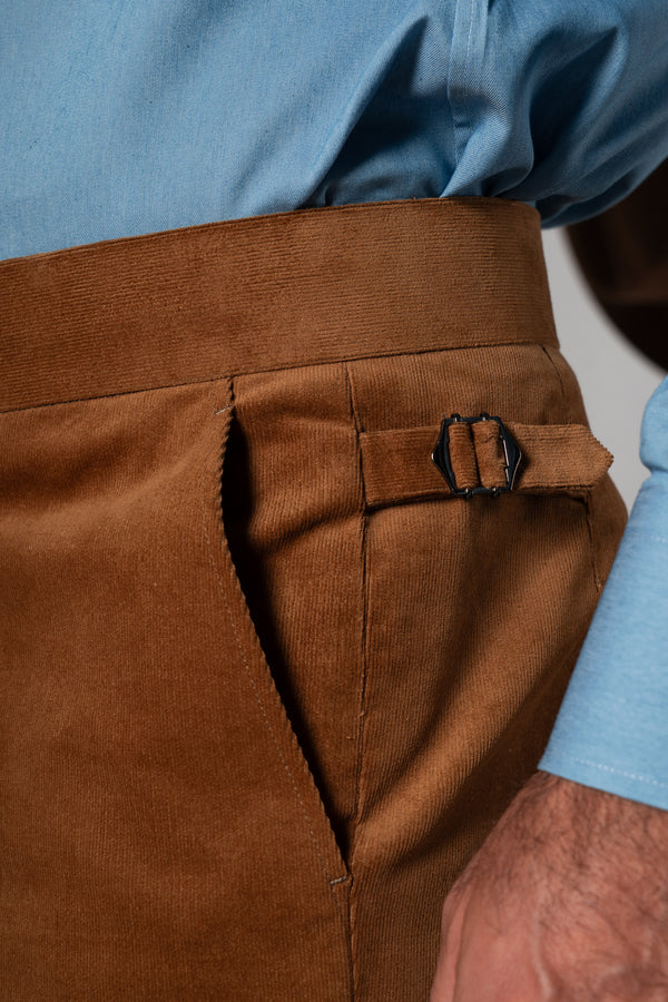 Beige Corduroy Pants