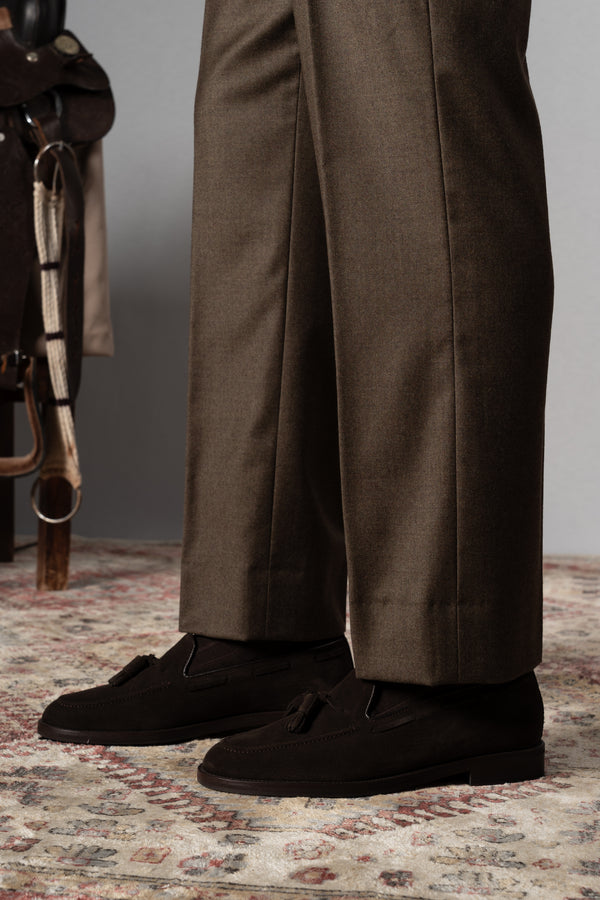 Olive Green Flannel Pants