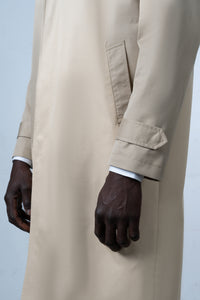 Plain Beige Rain Coat - Abrigo a medida BUND