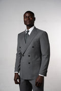 Image for Plain Stone Grey Suit