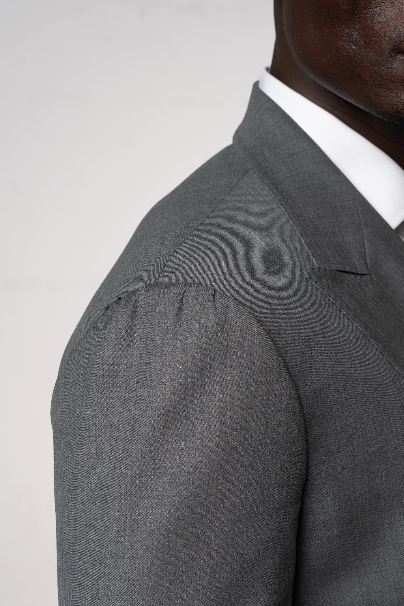 Plain Stone Grey Suit - Traje a medida BUND