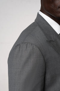 Plain Stone Grey Suit - Traje a medida BUND