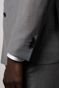 Plain Stone Grey Suit - Traje a medida BUND