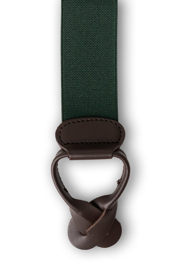 Tirantes Contraste Verde Caoba