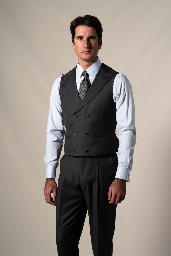 Middle Grey 3 Pieces Suit