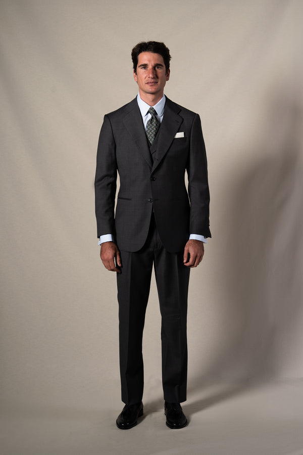 Middle Grey 3 Pieces Suit