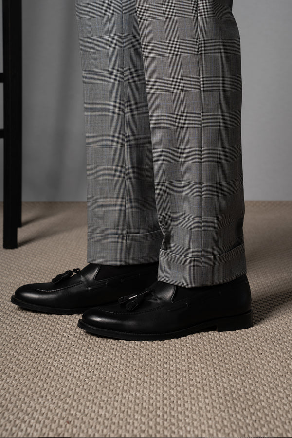 Wales Light Grey Wool Suit