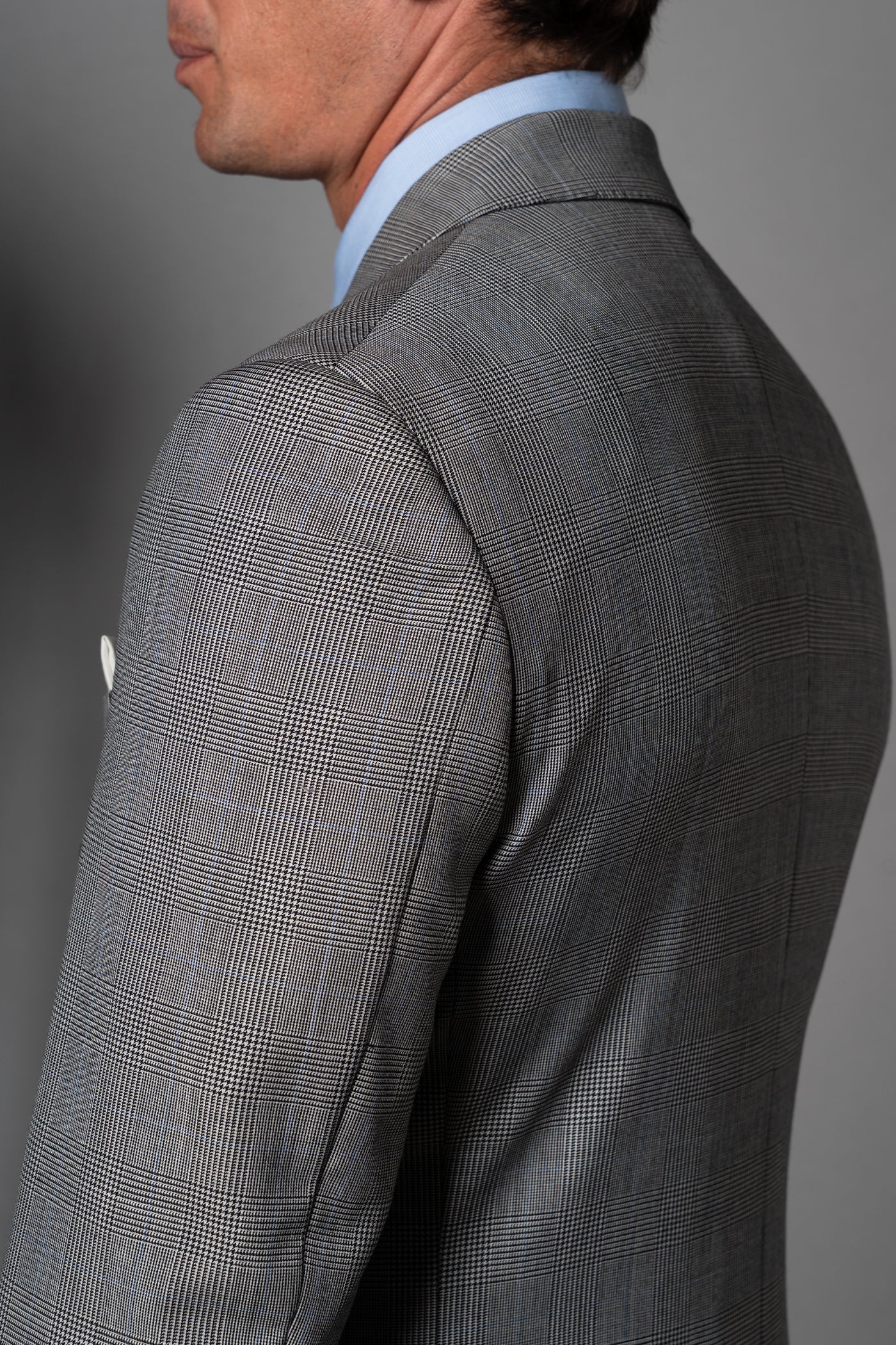 Wales Light Grey Wool Suit - Traje a medida BUND