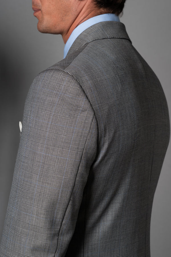 Wales Light Grey Wool Suit