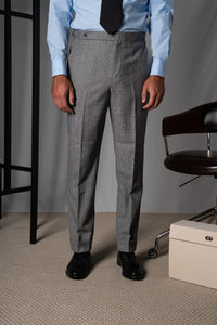 Wales Light Grey Wool Suit - Traje a medida BUND