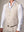 Beige Linen Double Breasted 3 Pieces Suit