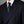 Herringbone Dark Navy Wool Double Breasted Suit - Traje a medida BUND