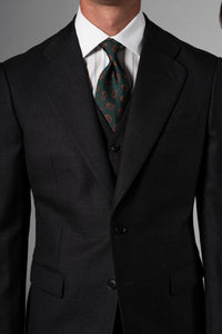 Twill Dark Grey 3 Pieces Suit - Traje a medida BUND