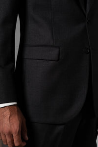Twill Dark Grey 3 Pieces Suit - Traje a medida BUND