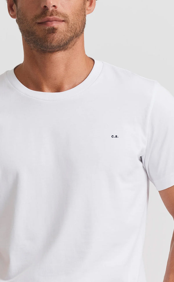 White O-neck Cotton T-Shirt (Son of a Tailor)