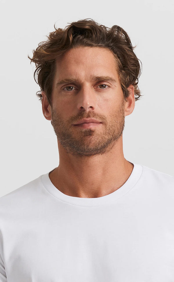 White O-neck Cotton T-Shirt (Son of a Tailor)