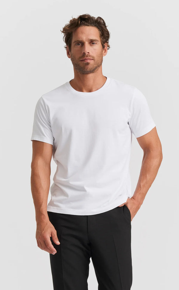 White O-neck Cotton T-Shirt (Son of a Tailor)