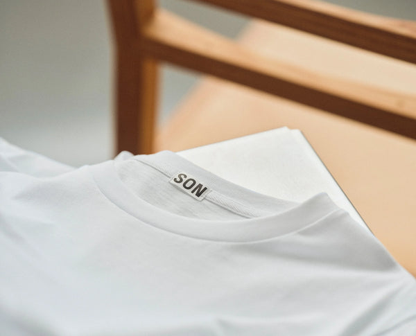White O-neck Cotton T-Shirt (Son of a Tailor)