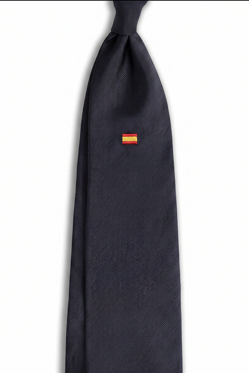 Plain Navy Tie