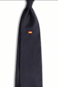Plain Navy Tie