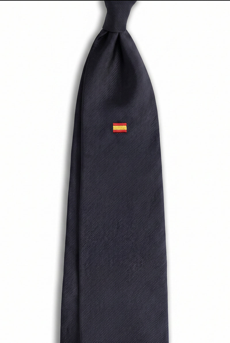 Plain Navy Tie