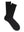 Black Short Ribbed Socks