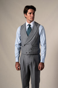 Classic Light Grey Morning Suit - Chaqué BUND