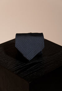 Corbata Topos Navy de seda - BUND