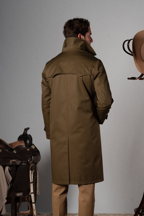 Brown Western Rain Coat