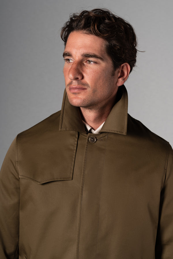 Brown Western Rain Coat