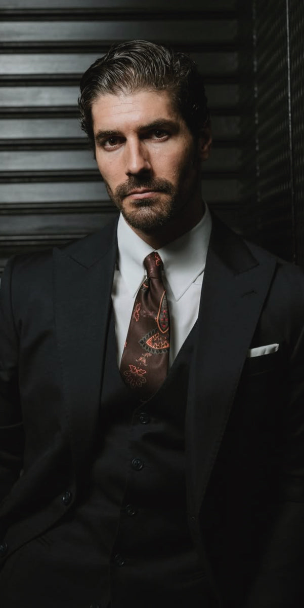 Full dark navy 3 piece suit