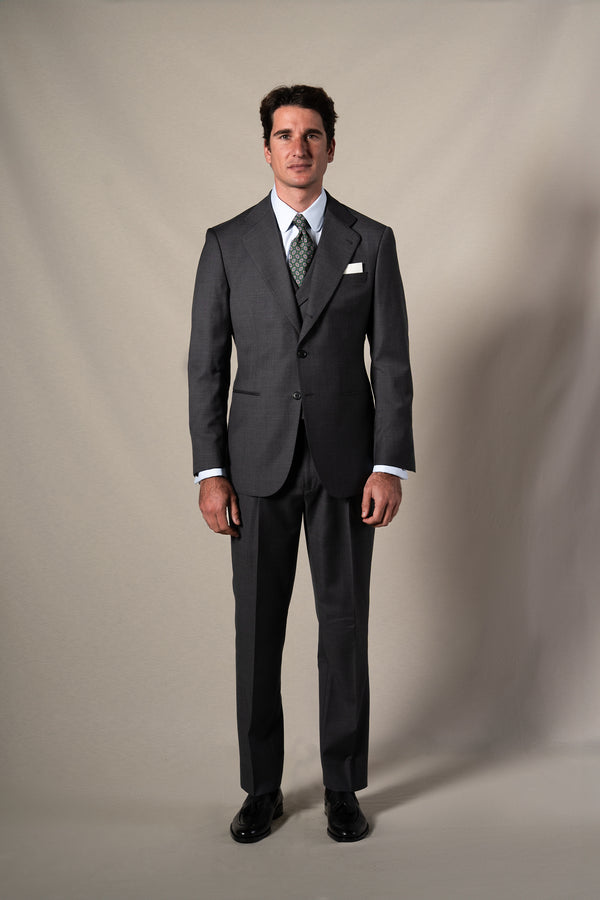 Middle Grey 3 Pieces Suit