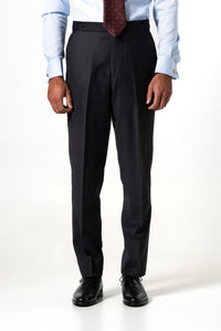 Plain Wool Dark Grey Tailoring Pants