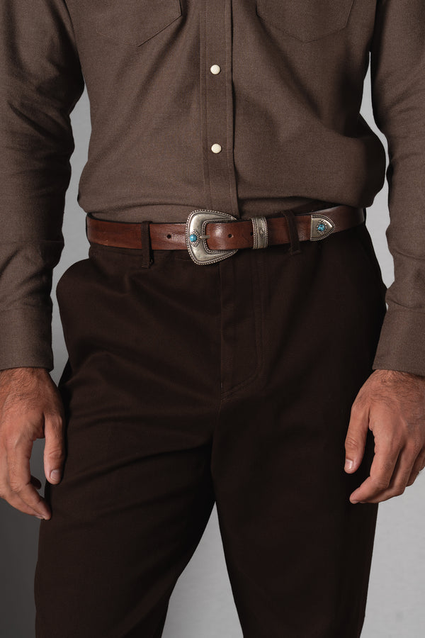 Chocolate Brown Chinos