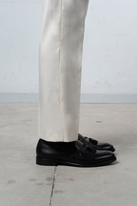 Plain Ivory Tailoring Pants