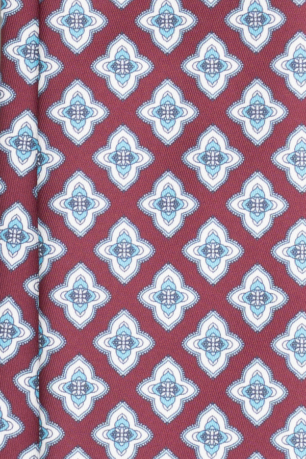 Corbata Florence Square Burgundy