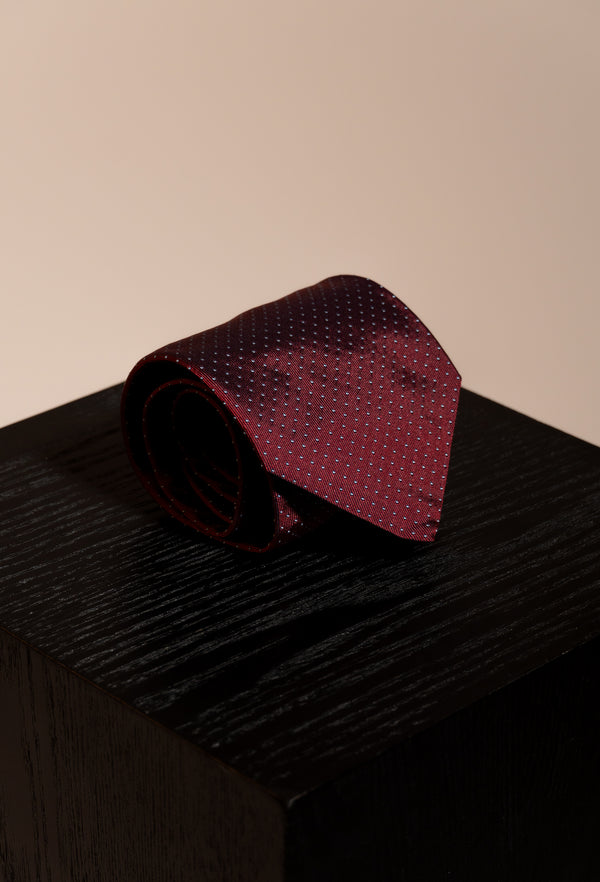 Corbata Topos Rojo